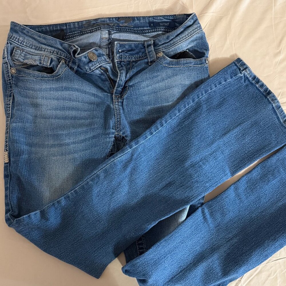 Seven7 Woman's Blue SlimBoot Jeans